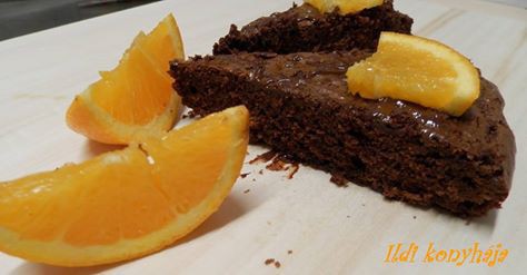 Narancsos brownie